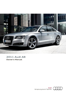 Handleiding Audi A8 (2011)