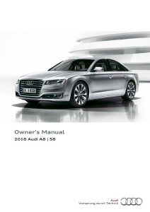 Handleiding Audi A8 (2016)