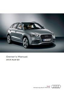 Handleiding Audi Q3 (2015)