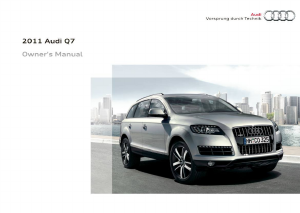 Handleiding Audi Q7 (2011)