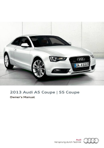 Handleiding Audi S5 Coupe (2013)