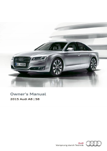 Handleiding Audi S8 (2015)