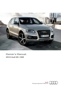 Manual Audi SQ5 (2015)