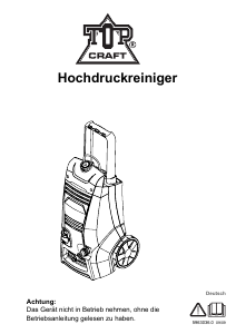 Bedienungsanleitung Topcraft 2010 Hochdruckreiniger