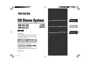 Handleiding Aiwa XR-EC10 Stereoset