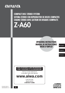 Manual Aiwa Z-A60 Stereo-set