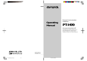 Manual Aiwa PT-H99 Mobile Phone