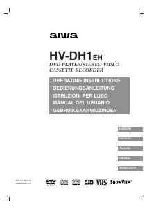 Manual Aiwa HV-DH1 DVD-Video Combination