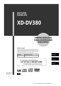 Manual Aiwa XD-DV380 DVD Player