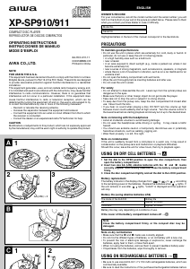 Manual Aiwa XP-SP910 Discman