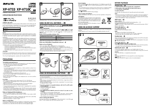 Manual Aiwa XP-V710C Discman