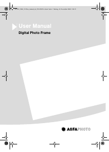 Használati útmutató Agfa AF 5105MS Digitális fényképkeret
