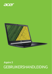 Handleiding Acer Aspire 5 A517-51-82HA Laptop