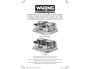 Handleiding Waring Commercial WW300BX Wafelijzer