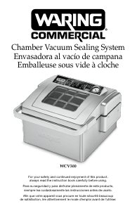 Handleiding Waring Commercial WCV300 Vacumeermachine