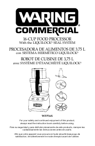 Manual de uso Waring Commercial WFP16S Robot de cocina