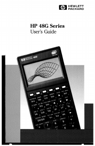 Manual HP 48gx Graphing Calculator