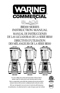 Manual de uso Waring Commercial BB320 Batidora