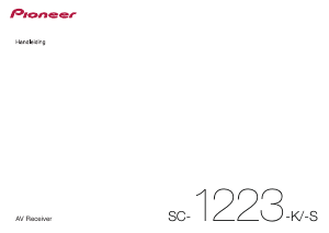 Handleiding Pioneer SC-1223-K Receiver