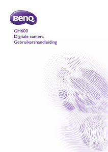 Handleiding BenQ GH600 Digitale camera