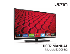 Manual VIZIO E320fi-B2 LED Television