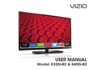 Manual VIZIO E320i-B2 LED Television