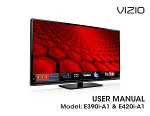 Manual VIZIO E390i-A1 LED Television