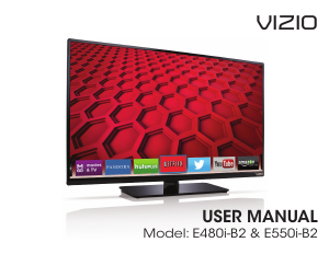 Manual VIZIO E480i-B2 LED Television