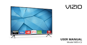 Handleiding VIZIO M55-C2 LED televisie