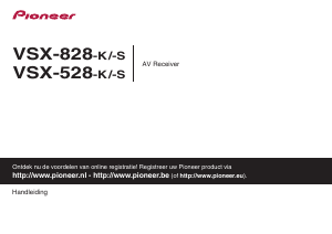 Handleiding Pioneer VSX-828-K Receiver