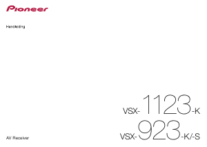 Handleiding Pioneer VSX-923-K Receiver