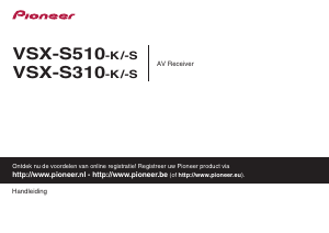 Handleiding Pioneer VSX-S310-K Receiver
