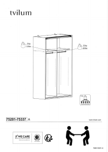 Mode d’emploi Tvilum 75337 Armoire