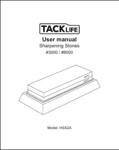 Manual Tacklife HSS2A Knife Sharpener