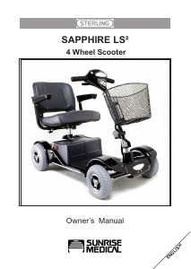 Manual Sterling Sapphire Mobility Scooter