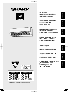 Manual Sharp AE-X7HR Air Conditioner