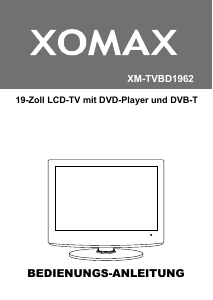 Bedienungsanleitung XOMAX XM-TVBD1962 LCD fernseher