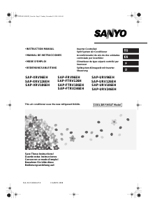 Bedienungsanleitung Sanyo SAP-FRV96EH Klimagerät