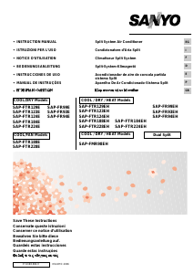 Bedienungsanleitung Sanyo SAP-FTR129EH Klimagerät