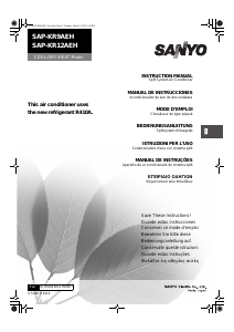 Bedienungsanleitung Sanyo SAP-KR9AEH Klimagerät