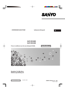 Bedienungsanleitung Sanyo SAP-KR184E Klimagerät