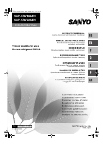 Bedienungsanleitung Sanyo SAP-KRV18AEH Klimagerät