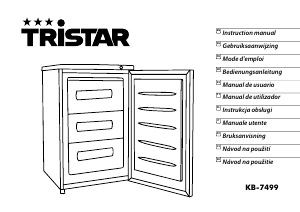 Bruksanvisning Tristar KB-7499 Frys