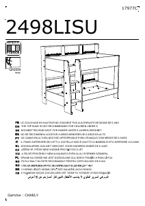 Hướng dẫn sử dụng Parisot 2498LISU Charly Giường tầng