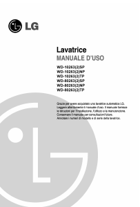 Manuale LG WD-10262SP Lavatrice