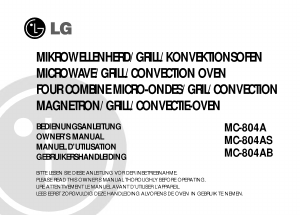 Bedienungsanleitung LG MC-804A Mikrowelle