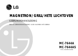 Handleiding LG MC-7644A Magnetron