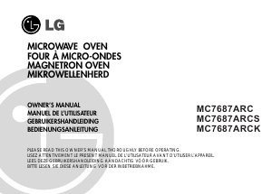 Handleiding LG MC-7687ARC Magnetron