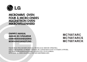 Handleiding LG MC-7687ARCK Magnetron