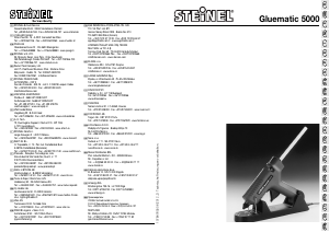 Handleiding Steinel Gluematic 5000 Lijmpistool